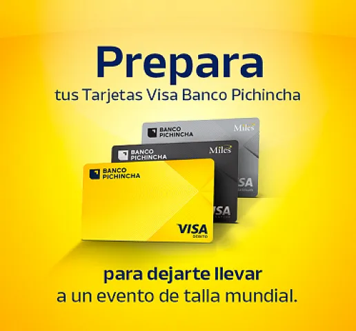 Tarjetas Visa.