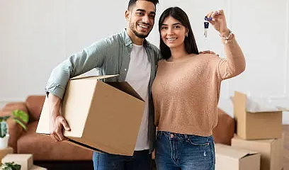 Crédito de vivienda nueva o usada.