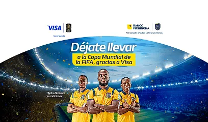 Participa por entradas dobles a la fase de grupos, por cada $50 que envíes a Ecuador desde el exterior a través de Banca Móvil.