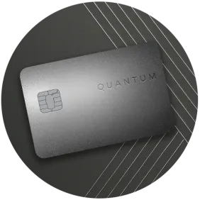 Tarjeta de crédito Quantum.