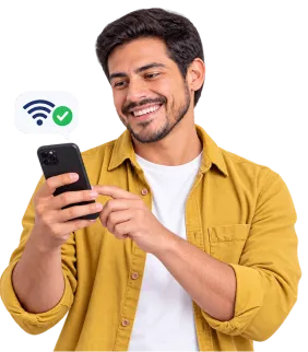 Paga tu internet en línea de forma fácil y segura.