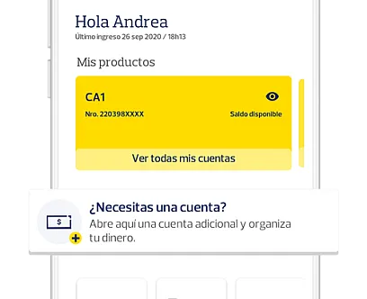 Abrir cuenta de ahorros en Banca móvil Abrir cuenta de ahorros en Banca móvil de Banco Pichincha