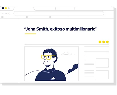 De la bancarrota a multimillonario Incluso después de estar en bancarrota puedes convertirte en multimillonario con el método infalible de John Smith que está permitiendo a muchas personas ganar el dinero que siempre soñaron tener. Familia, viajes, lujos, autos y propiedades al alcance de un clic. ¡Es que cualquiera puede hacerlo! ¡Empieza ya!