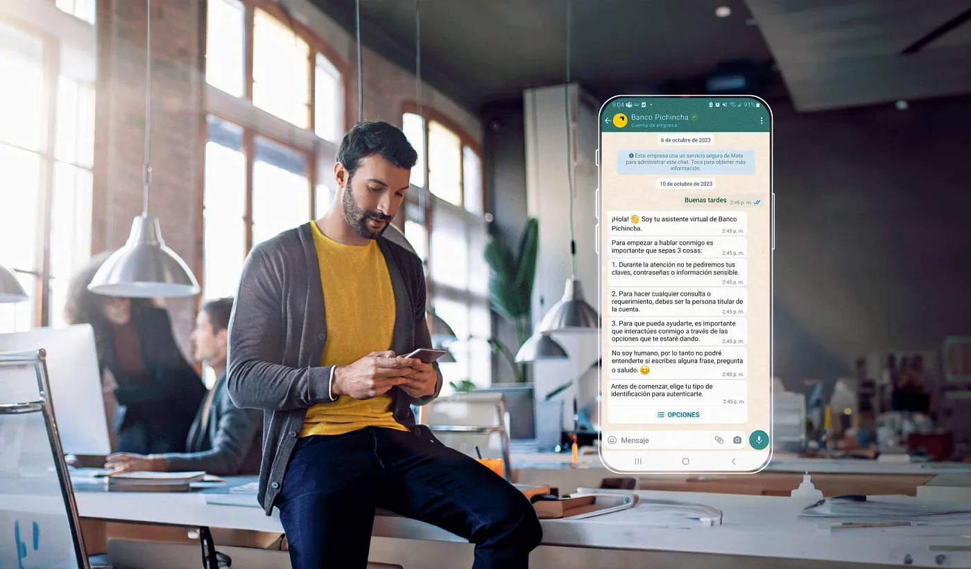WhatsApp Banco Pichincha Ecuador: todo lo que puedes hacer a través de nuestro chat WhatsApp Banco Pichincha Ecuador: todo lo que puedes hacer a través de nuestro chat