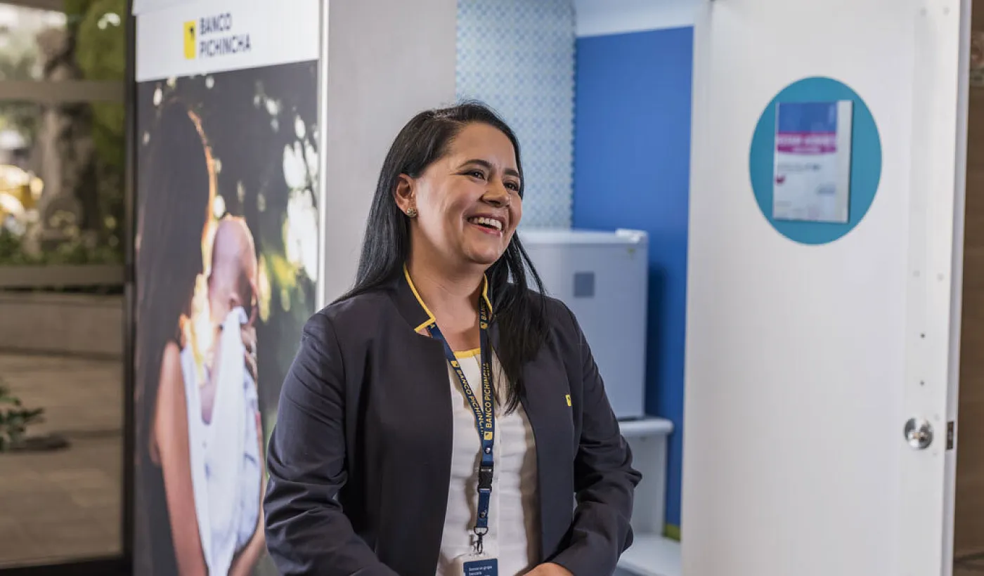 Banco Pichincha cuenta con 34 lactarios para apoyar a las madres colaboradoras Banco Pichincha cuenta con 34 lactarios para apoyar a las madres colaboradoras