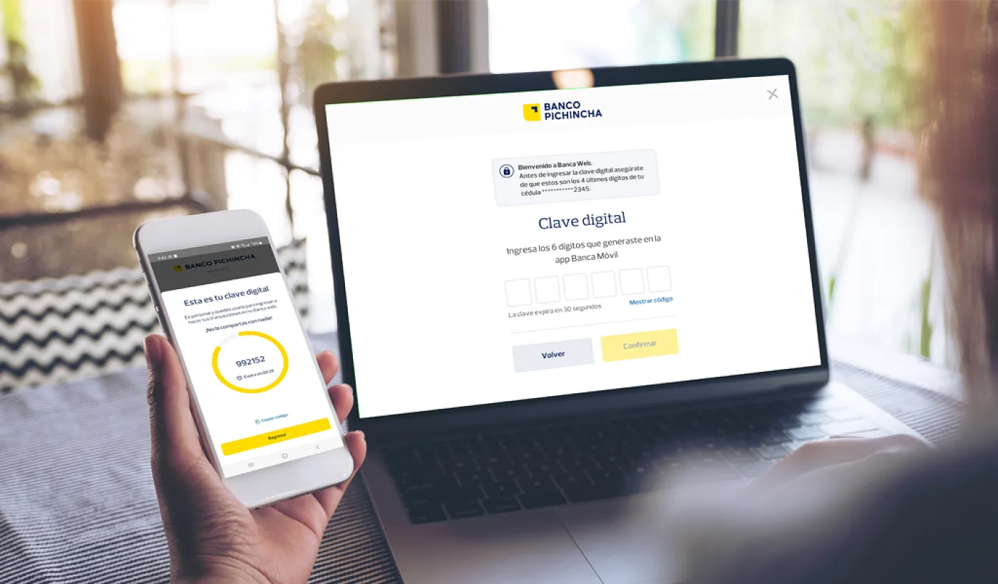 Más seguridad en tus transacciones en Banca Web Más seguridad en tus transacciones en Banca Web