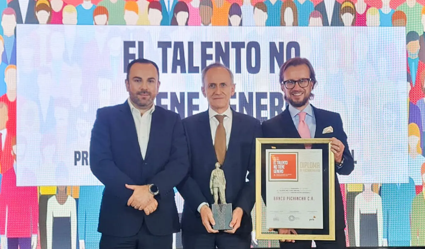 Banco Pichincha, la mejor empresa ecuatoriana en prácticas de igualdad de género Banco Pichincha, la mejor empresa ecuatoriana en prácticas de igualdad de género